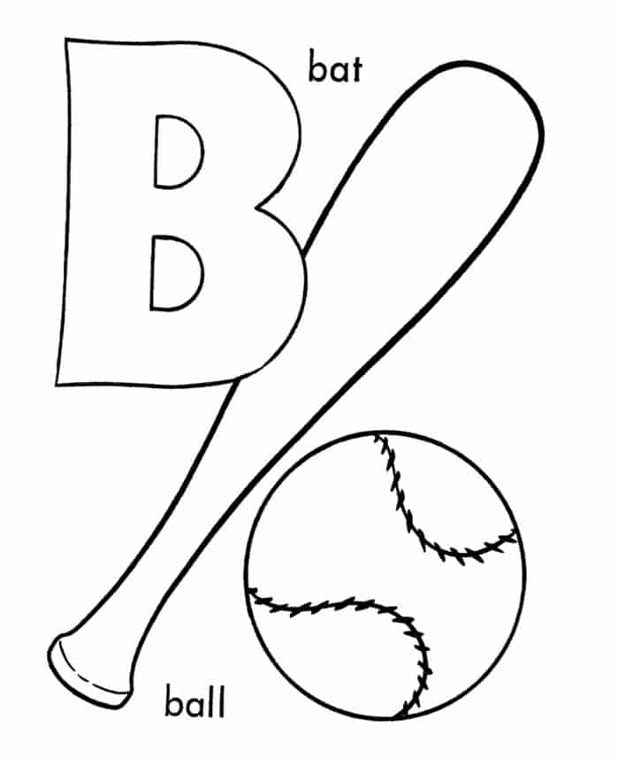 Abc Free Coloring Pages