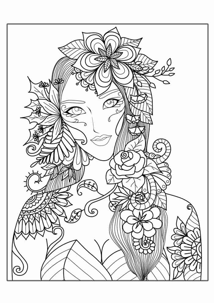 Adult Fall Coloring Pages