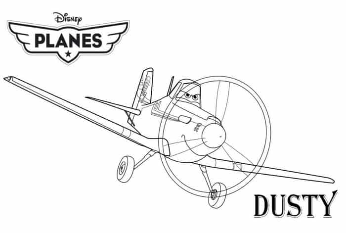 Airplane Coloring Pages Comics