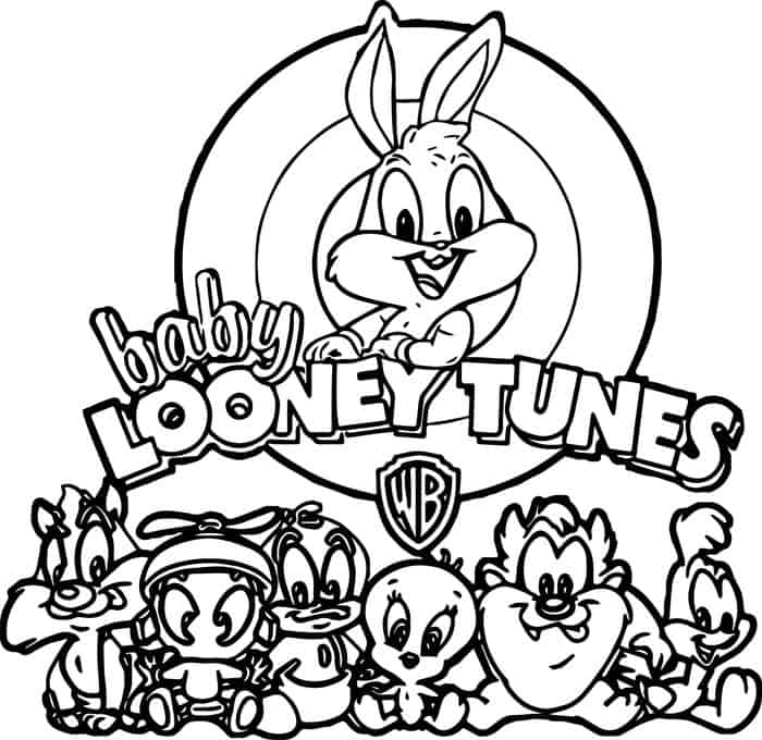 All Baby Looney Tunes Coloring Pages 1