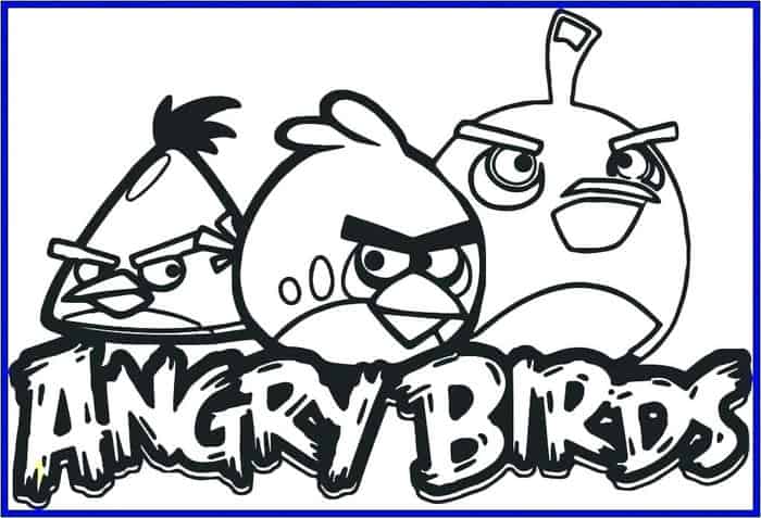 Angry Bird Coloring Pages Printable