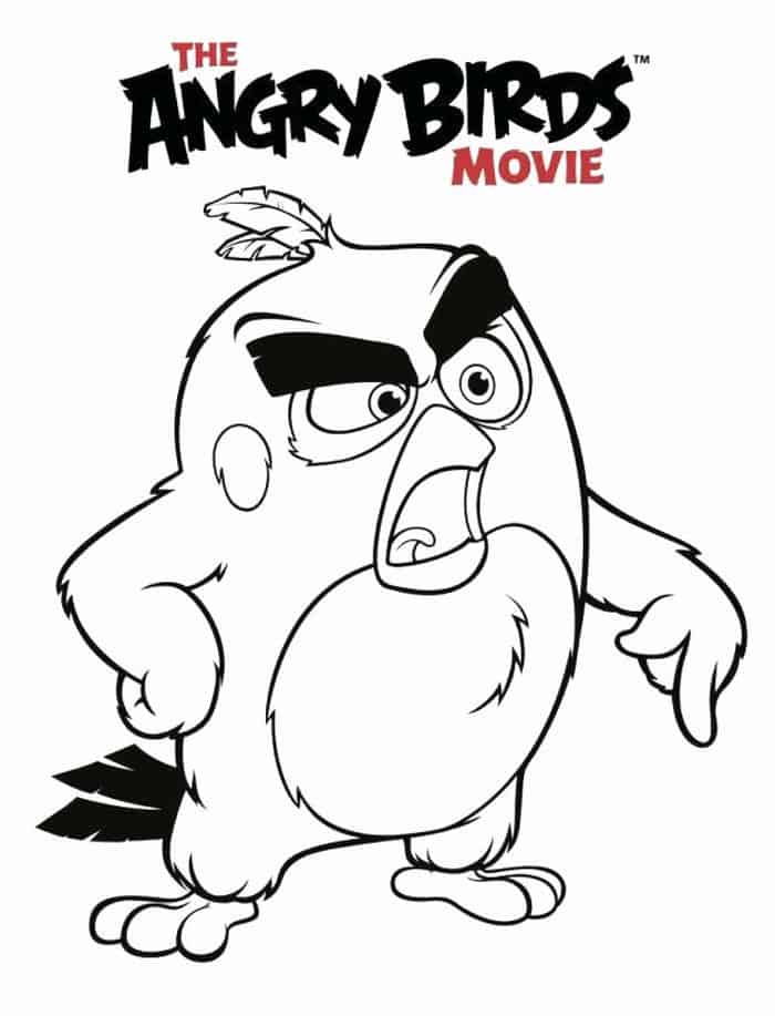 Angry Bird Epic Coloring Pages