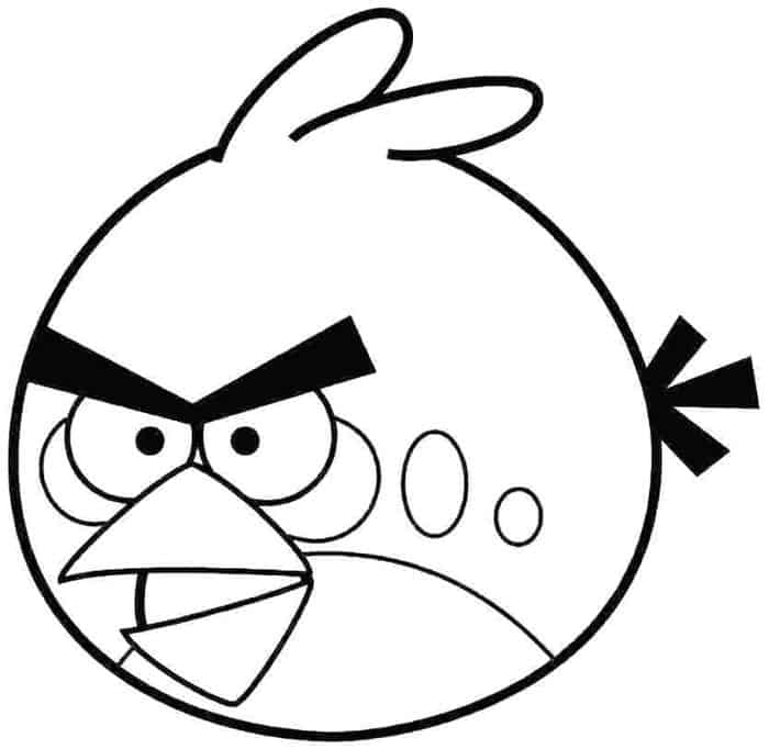 Angry Birds Go Coloring Pages Blue Bird