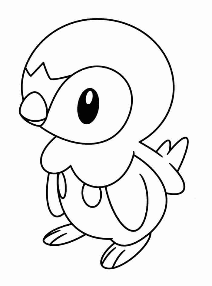 Baby Pokemon Coloring Pages