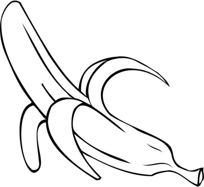 Banana Split Coloring Pages To Print