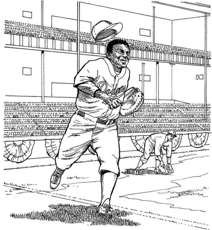 Baseball Coloring Pages For Adults