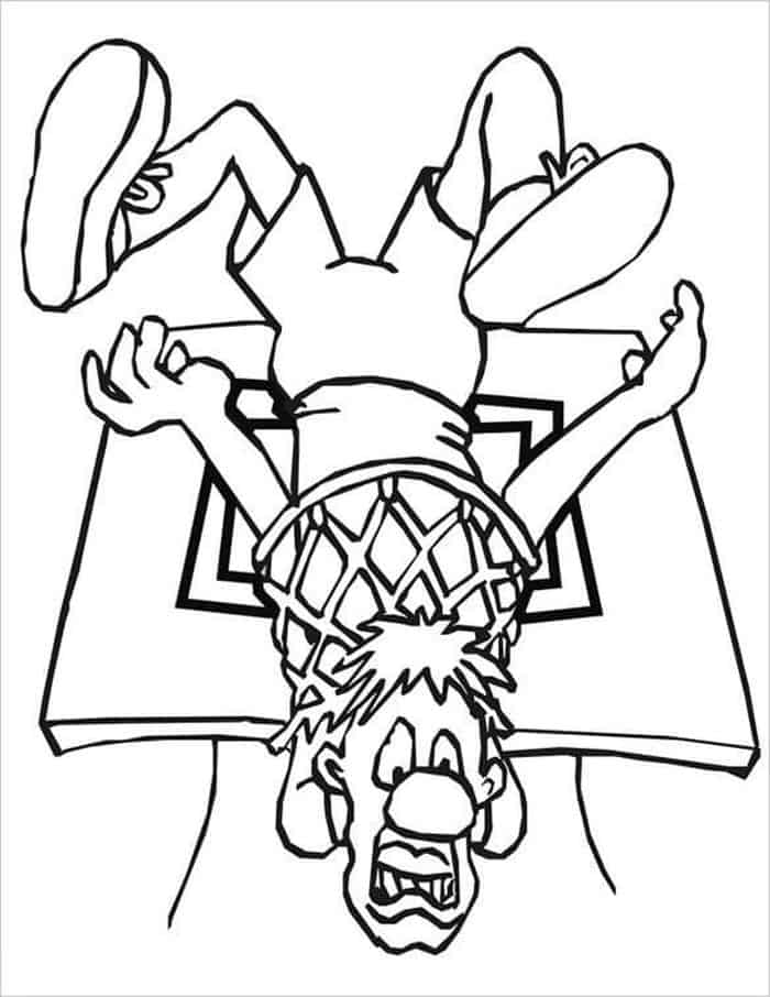 Basketball Coloring Pages Free