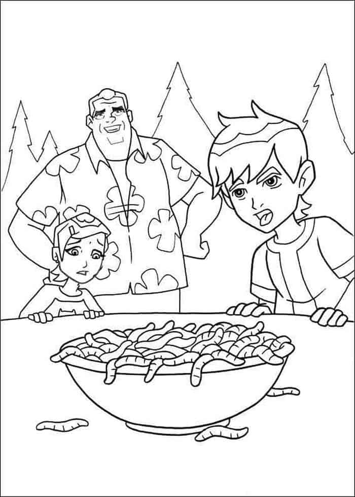 Ben 10 Coloring Pages To Print