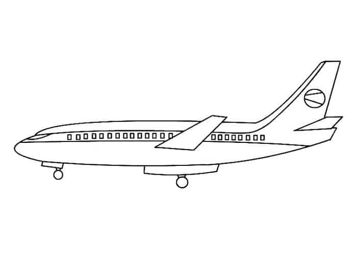 C 5 Airplane Coloring Pages
