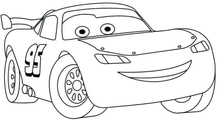 Car Printable Coloring Pages