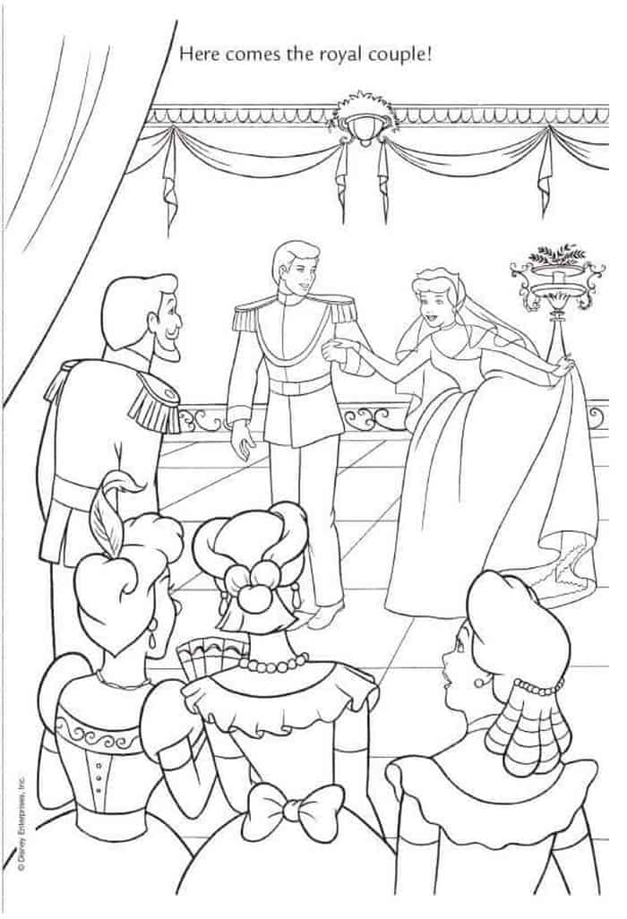 Cinderella 3 Coloring Pages