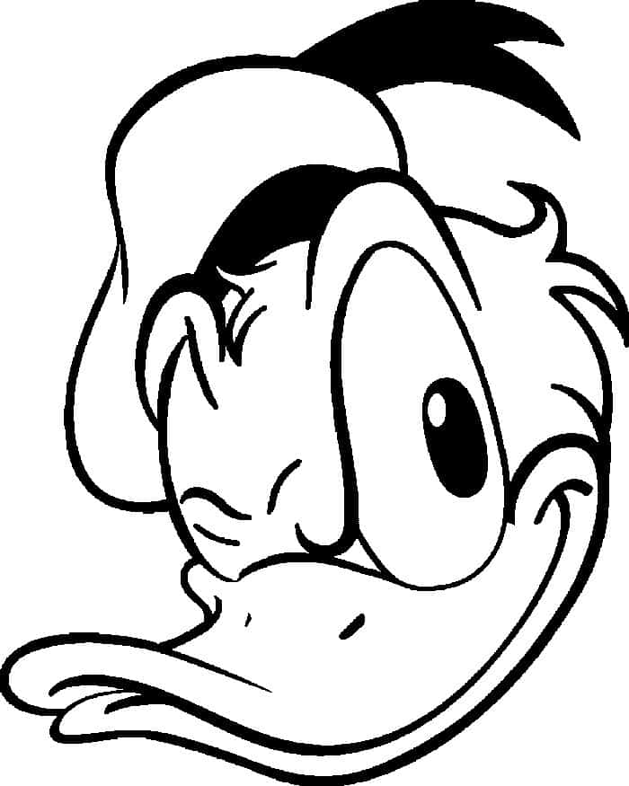 Coloring Pages Baby Donald Duck