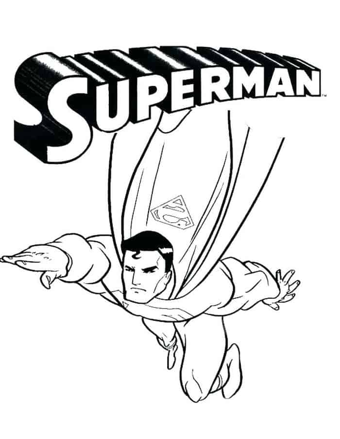Coloring Pages Batman Vs Superman