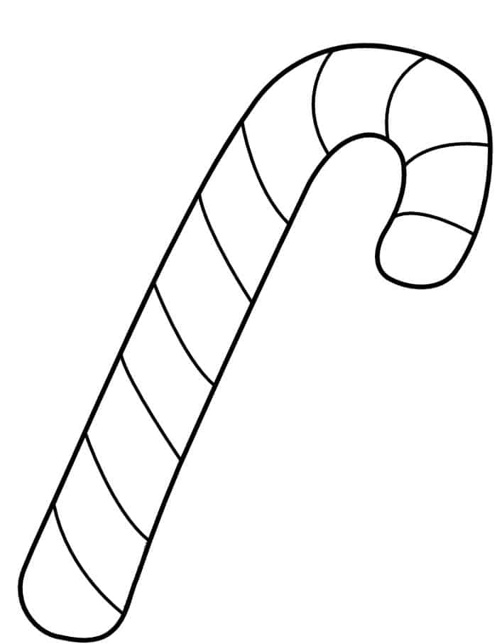 Coloring Pages Candy Cane
