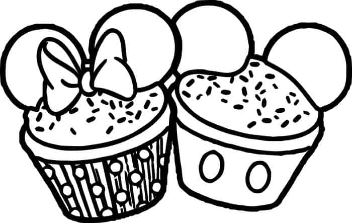 Coloring Pages Cupcake Cousins
