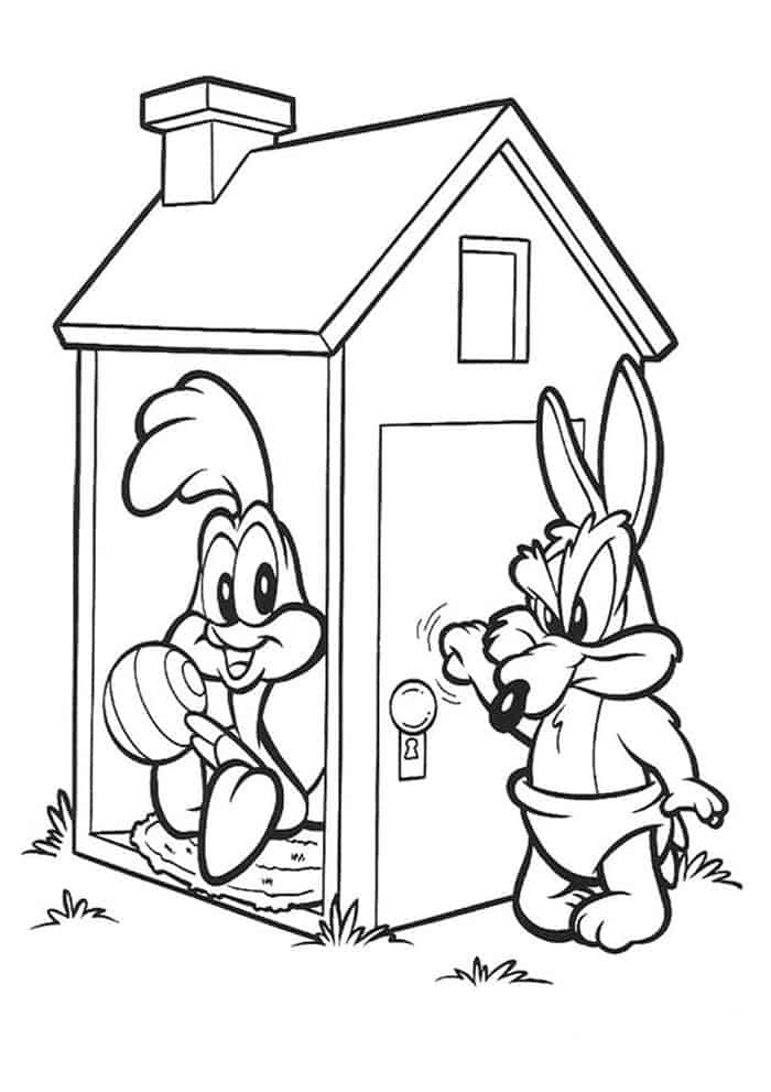 Coloring Pages For Baby Looney Tunes 1