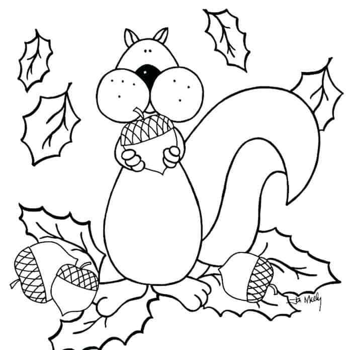 Coloring Pages For Fall