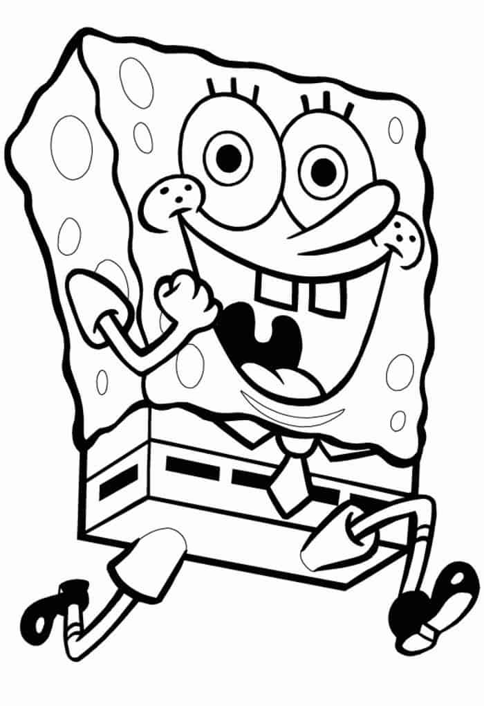 Coloring Pages For Kids Spongebob