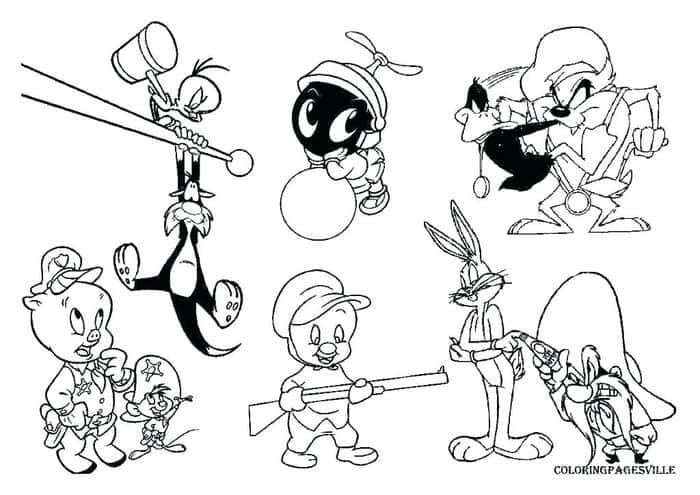 Coloring Pages For Looney Tunes 1