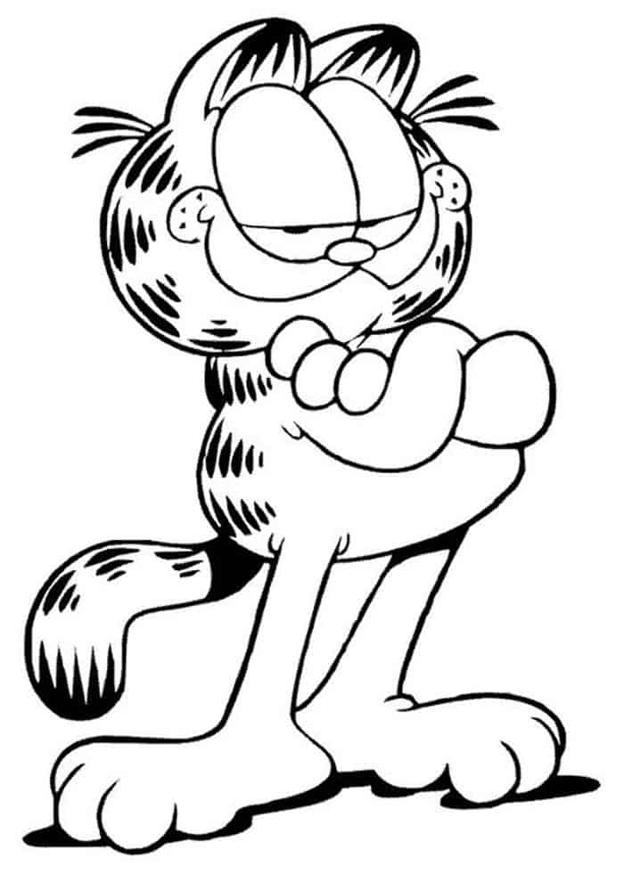 Coloring Pages Garfield 1