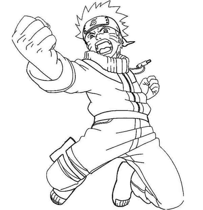 Coloring Pages Of Naruto