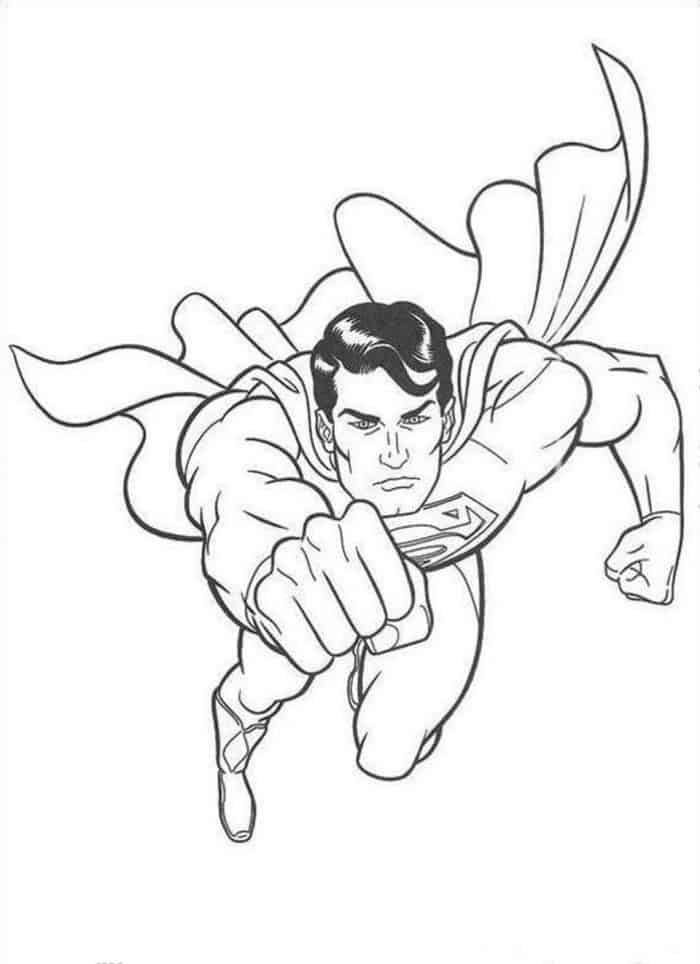 Coloring Pages Of Superman