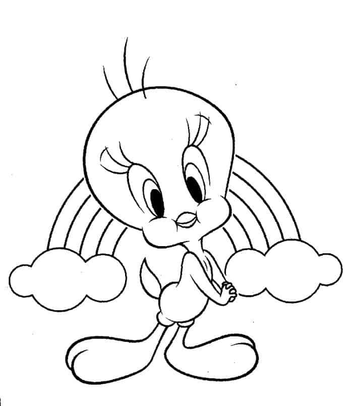 Coloring Pages Of Tweety Bird