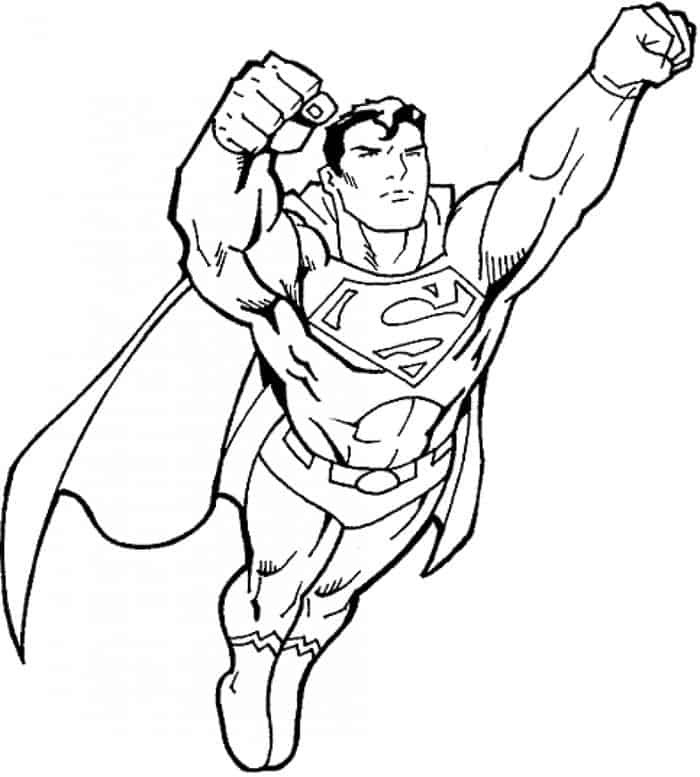 Coloring Pages Superman
