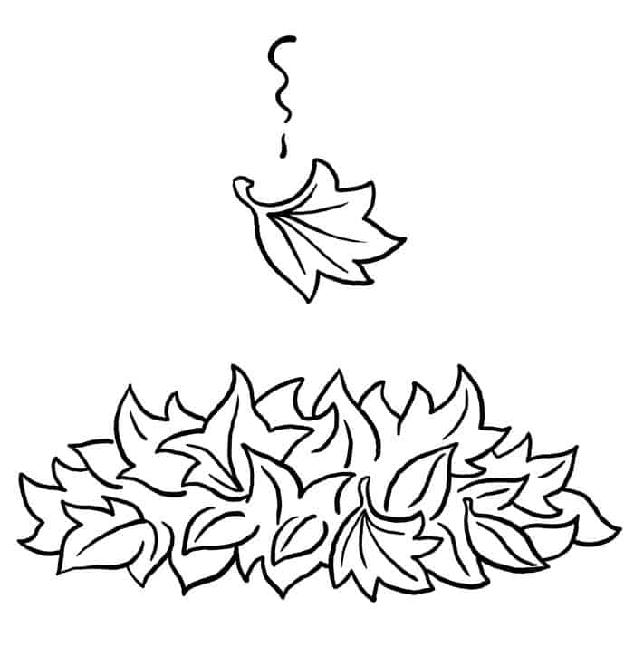 Cute Fall Coloring Pages