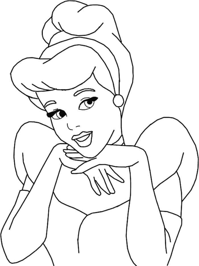 Disney Princess Free Coloring Pages