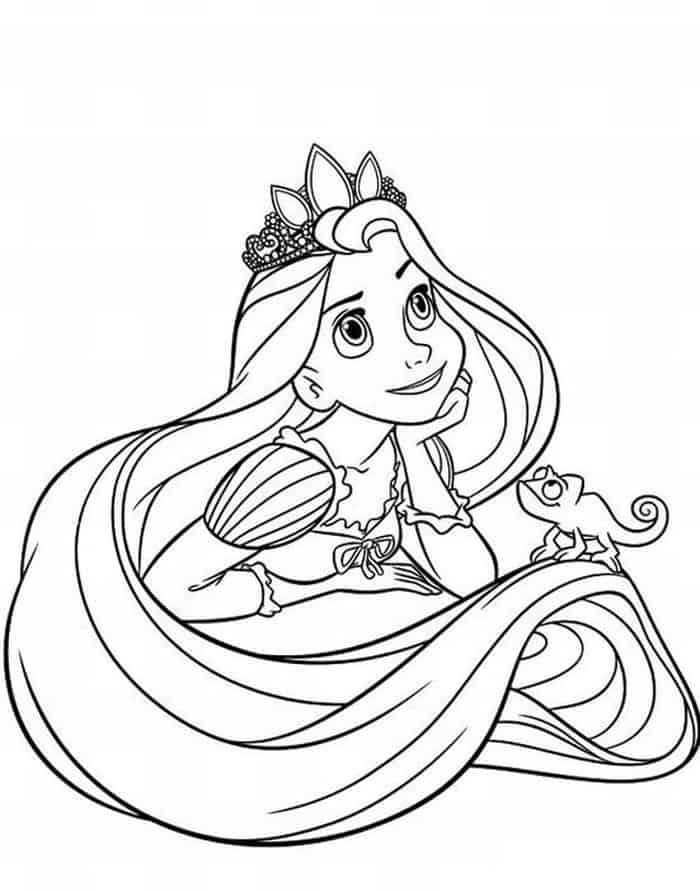 Disney Princess Printable Coloring Pages