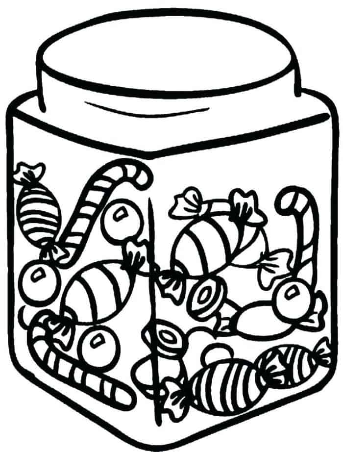 Diy Candy Free Coloring Pages
