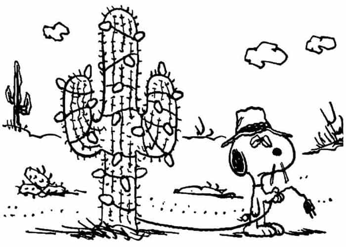 Dont Be A Prick With Cactus On It Coloring Pages