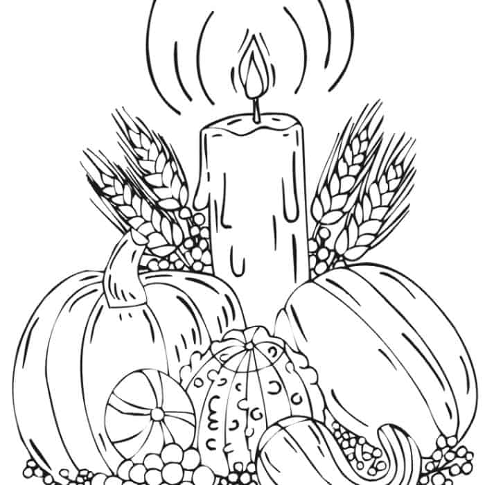 Fall Adult Coloring Pages