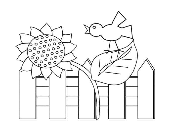 Fall Coloring Pages For Preschoolers