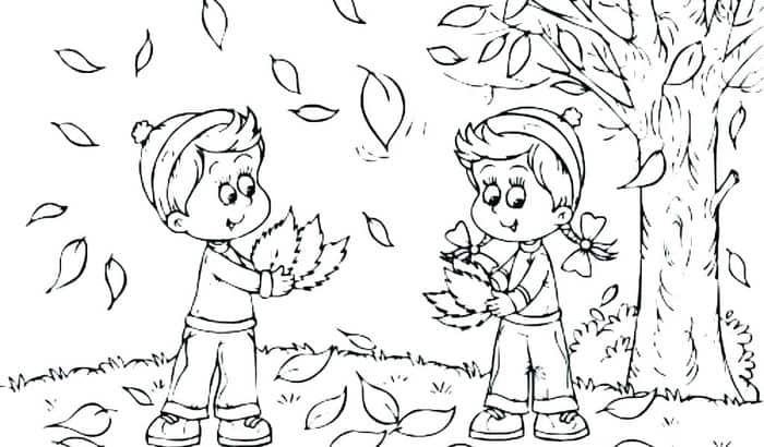 Fall Coloring Pages Preschool
