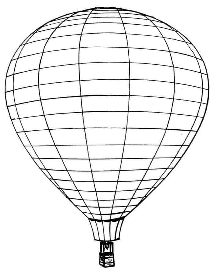 Free Balloon Coloring Pages