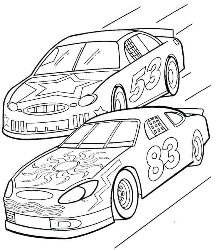 Free Printable Car Coloring Pages
