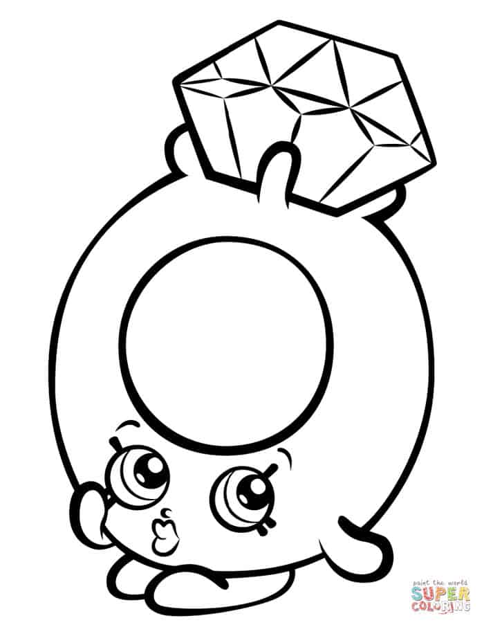 Free Printable Coloring Pages Shopkins