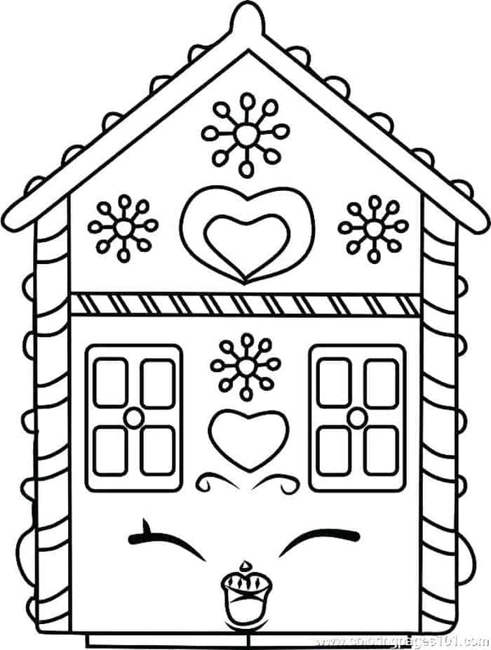 Free Shopkins Printable Coloring Pages