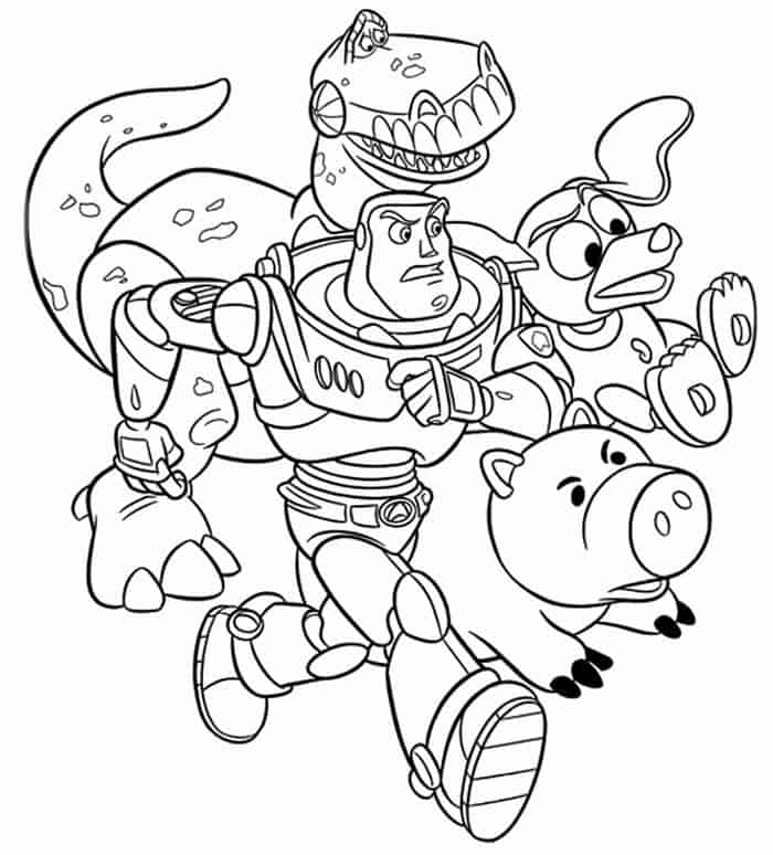 Free Toy Story Coloring Pages To Print