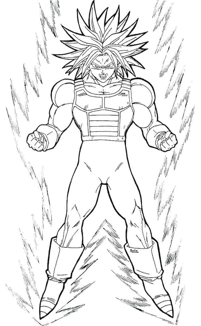 Goku Coloring Pages Ssjb