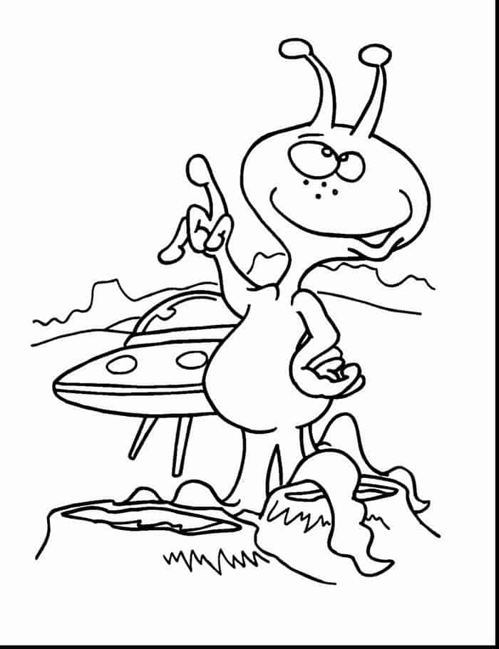 Howard The Alien Coloring Pages