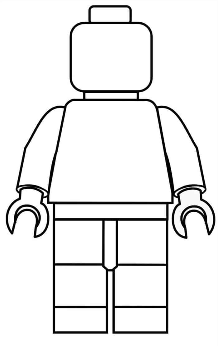 Lego Coloring Pages For Kids