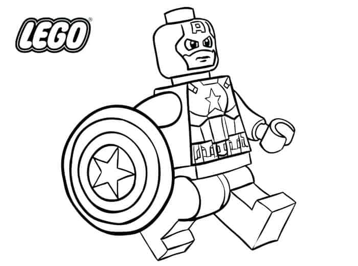 Lego Coloring Pages Free