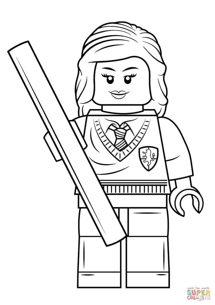 Lego Harry Potter Coloring Pages