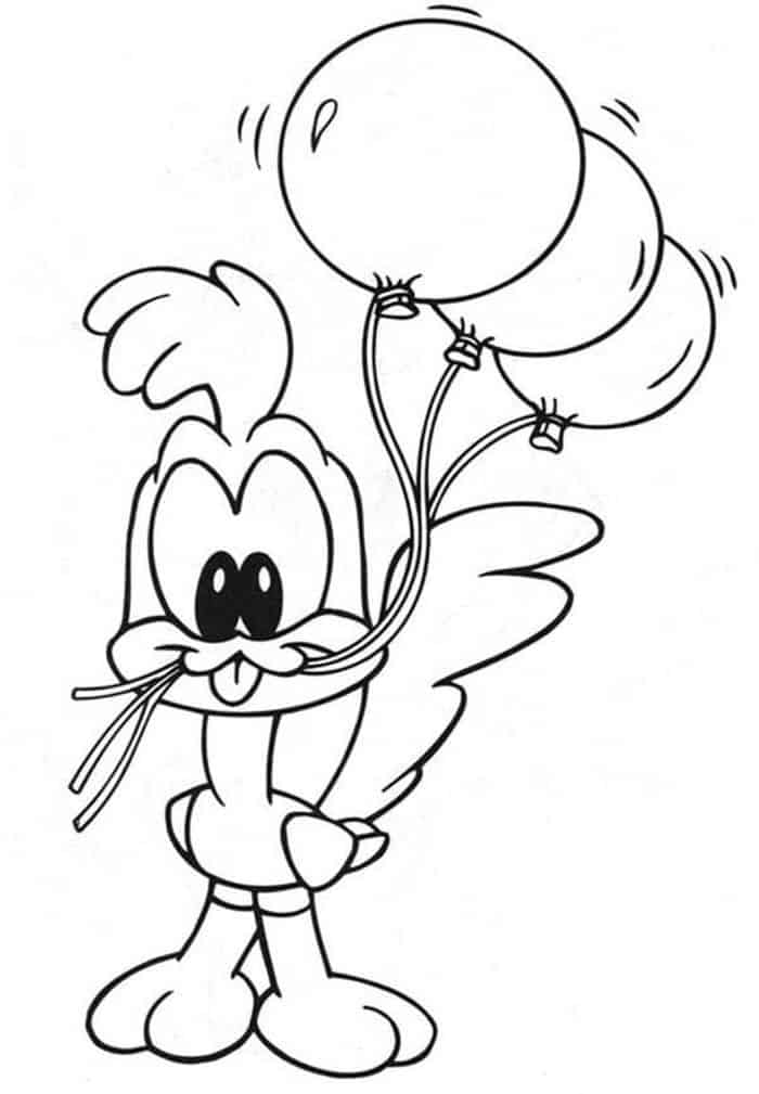 Looney Tunes Coloring Pages Roadrunner 1