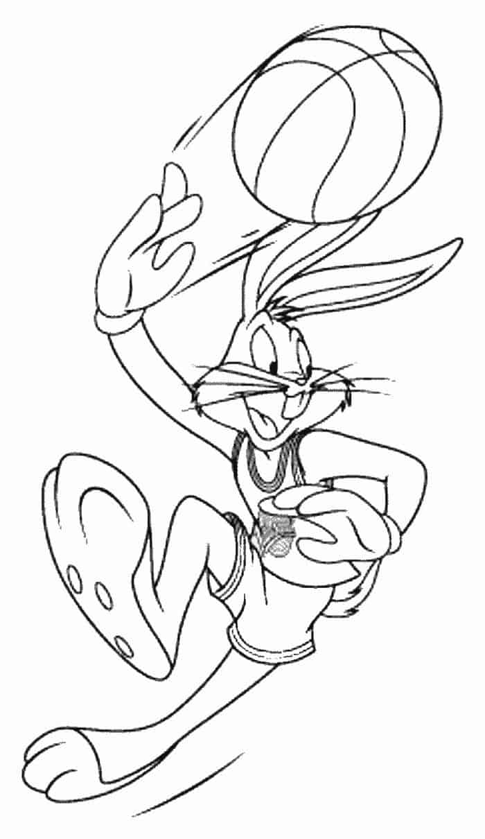 Looney Tunes Print Coloring Pages 1