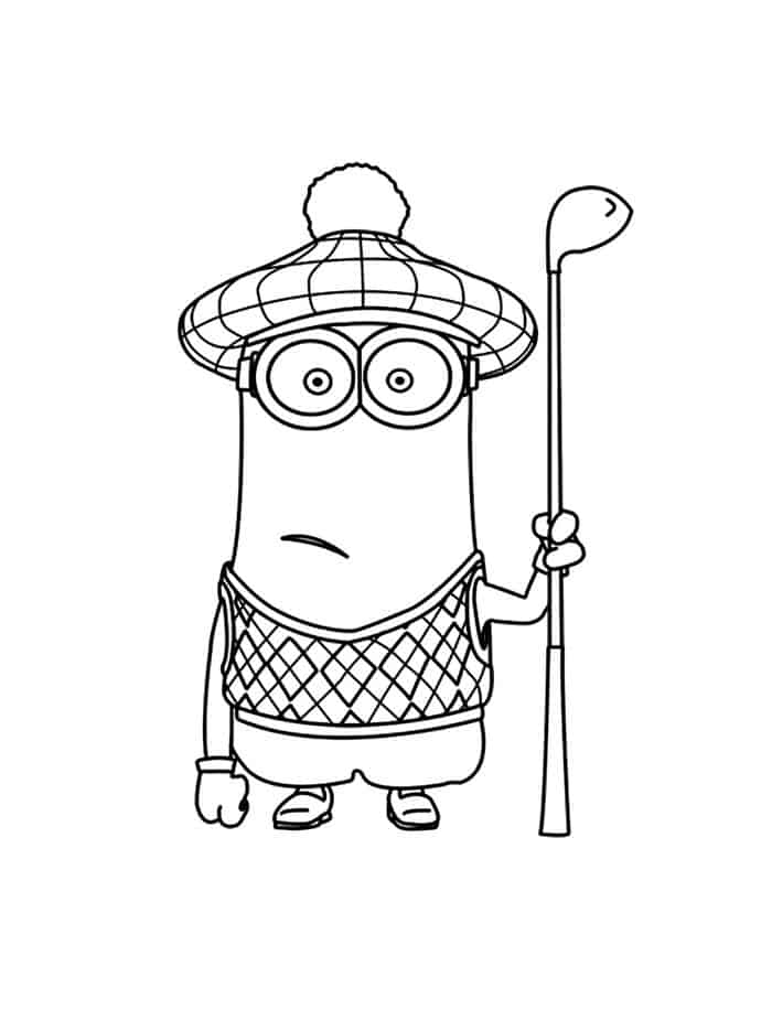Minion Coloring Pages To Print