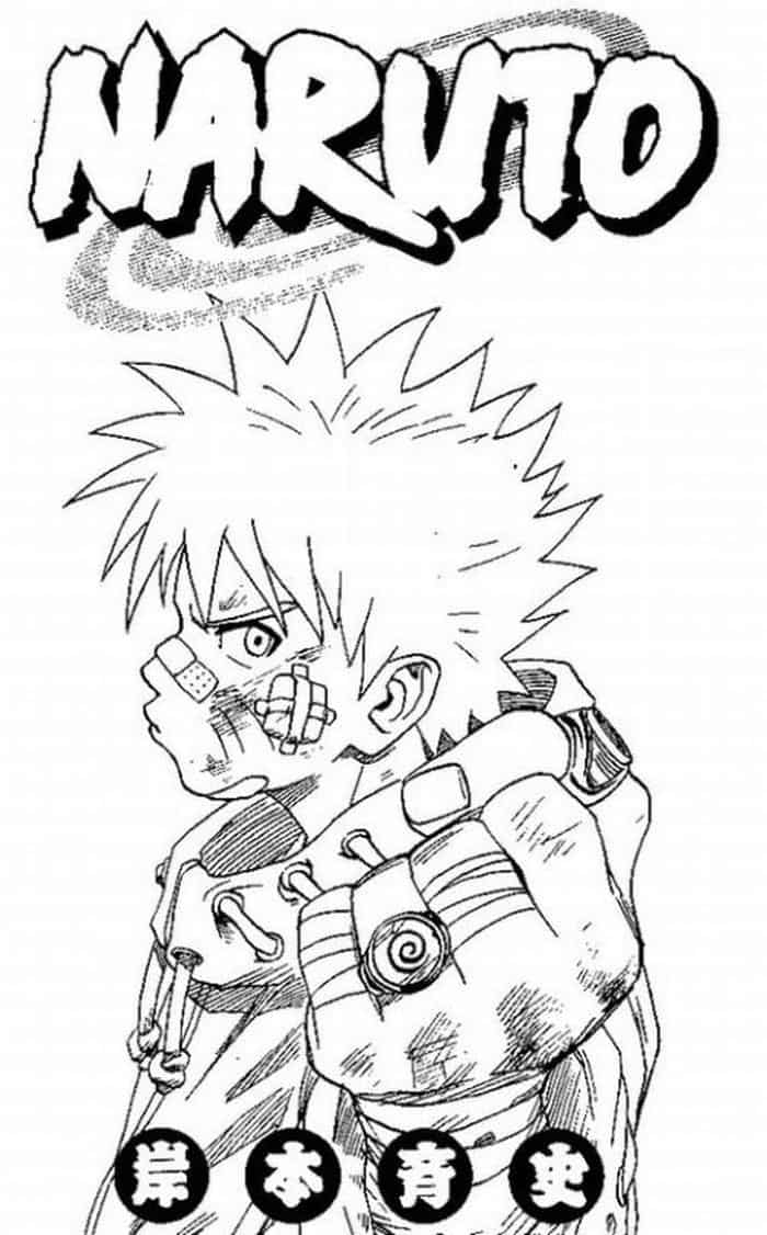 Naruto Coloring Pages Printable Pictures